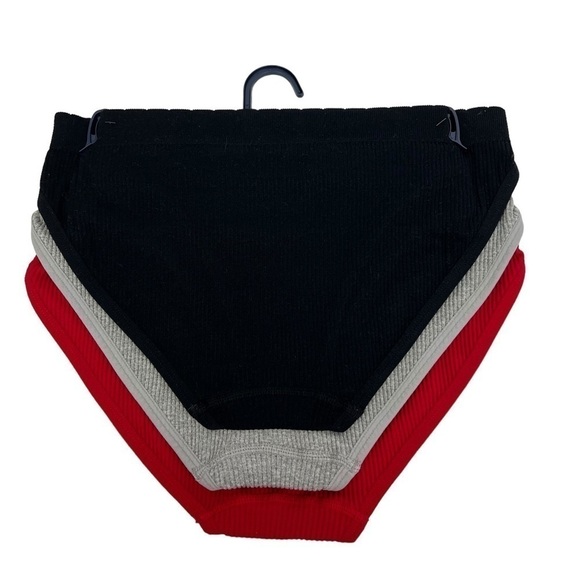 Lucky Brand Women’s Panties Sz Large Pkg/3 Seamless Bikinis Multi Colors Tagless - Picture 2 of 6